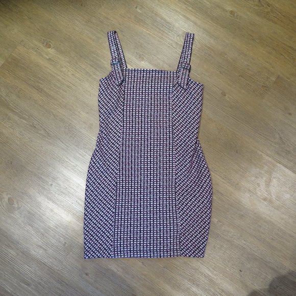 Forever 21 Tweed Pinafore Dress with buckle straps - Picture 6 of 10